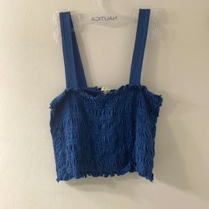 Blue American Eagle crop top. Really cute for in the Summer.